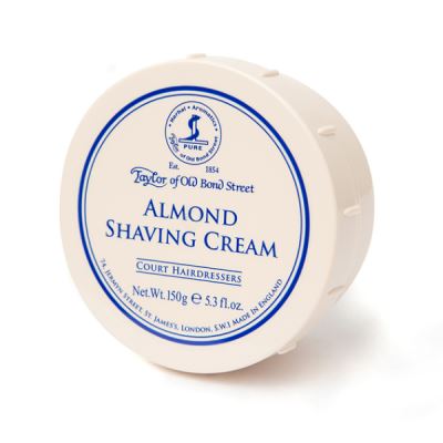 TAYLOR OF OLD BOND STREET Almond Shaving Cream Bowl 150 gr